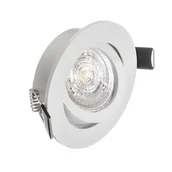 Oprawy, klosze i abażury - Eko-Light Oczko sufitowe okrągłe ruchome IP44 White EKZ336 - miniaturka - grafika 1