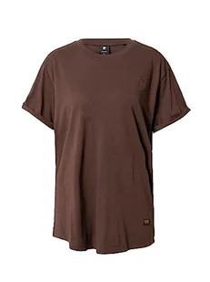 G-STAR RAW Women's Lash Fem Loose Top T-Shirt, brązowy (Chocolat 4107-285), M - Koszulki i topy damskie - miniaturka - grafika 1