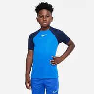 Koszulki i topy damskie - Nike Unisex Kids Short Sleeve Top Y Nk Df Acdpr Ss Top K, Royal Blue/Obsydian/White, DH9277-463, S - miniaturka - grafika 1