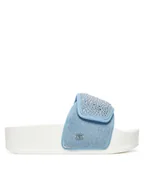 Klapki i japonki damskie - Liu Jo Klapki Mykonos 04 BA5099 TX474 Niebieski - miniaturka - grafika 1