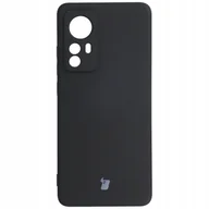Etui i futerały do telefonów - Bizon Etui Case Silicone Xiaomi 12 / 12x czarne BCSXIA12/XBK - miniaturka - grafika 1