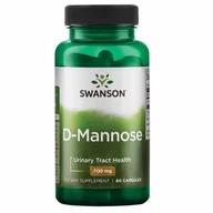 Suplementy naturalne - D-Mannose 700Mg 60Kaps. - miniaturka - grafika 1