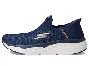 Skechers Męskie trampki 220389 NVY, granatowe tekstylne/syntetyczne, 40 EU, Granatowa tkanina syntetyczna, 45.5 EU - Trampki męskie - miniaturka - grafika 1