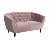 Sofy i kanapy - Różowa sofa Actona Ria, 150 cm - miniaturka - grafika 1
