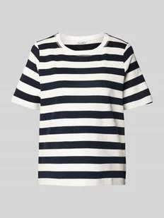 T-shirt o kroju regular fit z czystej bawełny - Koszulki i topy damskie - miniaturka - grafika 1