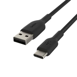 Belkin Kabel Boost Charge Braided USB-C do USB-A 15cm, czarny 745883788545 - Kable USB - miniaturka - grafika 3
