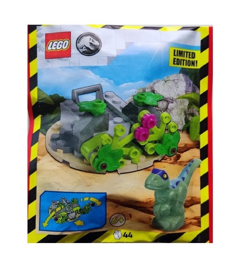 LEGO Jurassic World Zestaw - Raptor with Secret Hideout 122406 polybag klocki