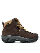 Buty trekkingowe damskie - Keen Trekkingi Pyrenees Waterproof Hiking Boot 1029722 Brązowy - miniaturka - grafika 1