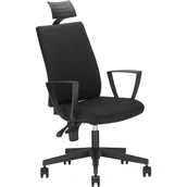 Fotele i krzesła biurowe - Fotel Obrotowy Biurowy I-Line HR TS25 GTP45 Nowy Styl - miniaturka - grafika 1