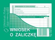 Druki akcydensowe - Michalczyk&Prokop WNIOSEK O ZALICZKE 408-5 - miniaturka - grafika 1