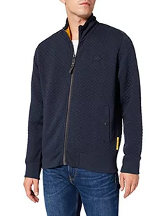 camel active Męska kurtka z dzianiny, niebieski (Night Blue), S - Kurtki męskie - miniaturka - grafika 1