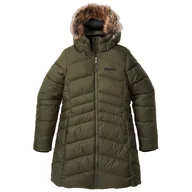 Kurtki i kamizelki sportowe damskie - Damski płaszcz zimowy Marmot Wm's Montreal Coat Rozmiar: S / Kolor: ciemnozielony - miniaturka - grafika 1