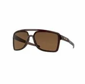 Okulary przeciwsłoneczne - Oakley Okulary przeciwsłoneczne Castel Rootbeer, Prizm Bronze OO9147-03 - miniaturka - grafika 1