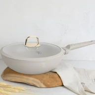 Patelnie - Patelnia wok z pokrywką 28cm BerlingerHaus Sahara BH-8064 BH-8064 - miniaturka - grafika 1