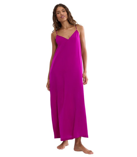 Satynowa sukienka damska maxi Triumph Summer Satin Dress-44