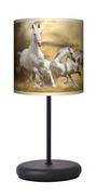 Lampy stojące - Lampa stojąca EKO Horses - Konie - Fotolampy - miniaturka - grafika 1