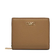 Portfele - Mały Portfel Damski Michael Kors 32S5G8ED1L Beżowy - miniaturka - grafika 1
