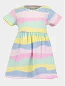 Sukienki i spódniczki dla dziewczynek - Blue Seven Sukienka codzienna 911067 X Kolorowy Regular Fit - miniaturka - grafika 1