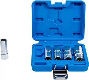 BGS 6641 | Zestaw sześciokątnych nasadek do świec zapłonowych | napęd 12,5 mm (1/2") | 14 - 21 mm | 5 szt - Narzędzia samochodowe - miniaturka - grafika 1