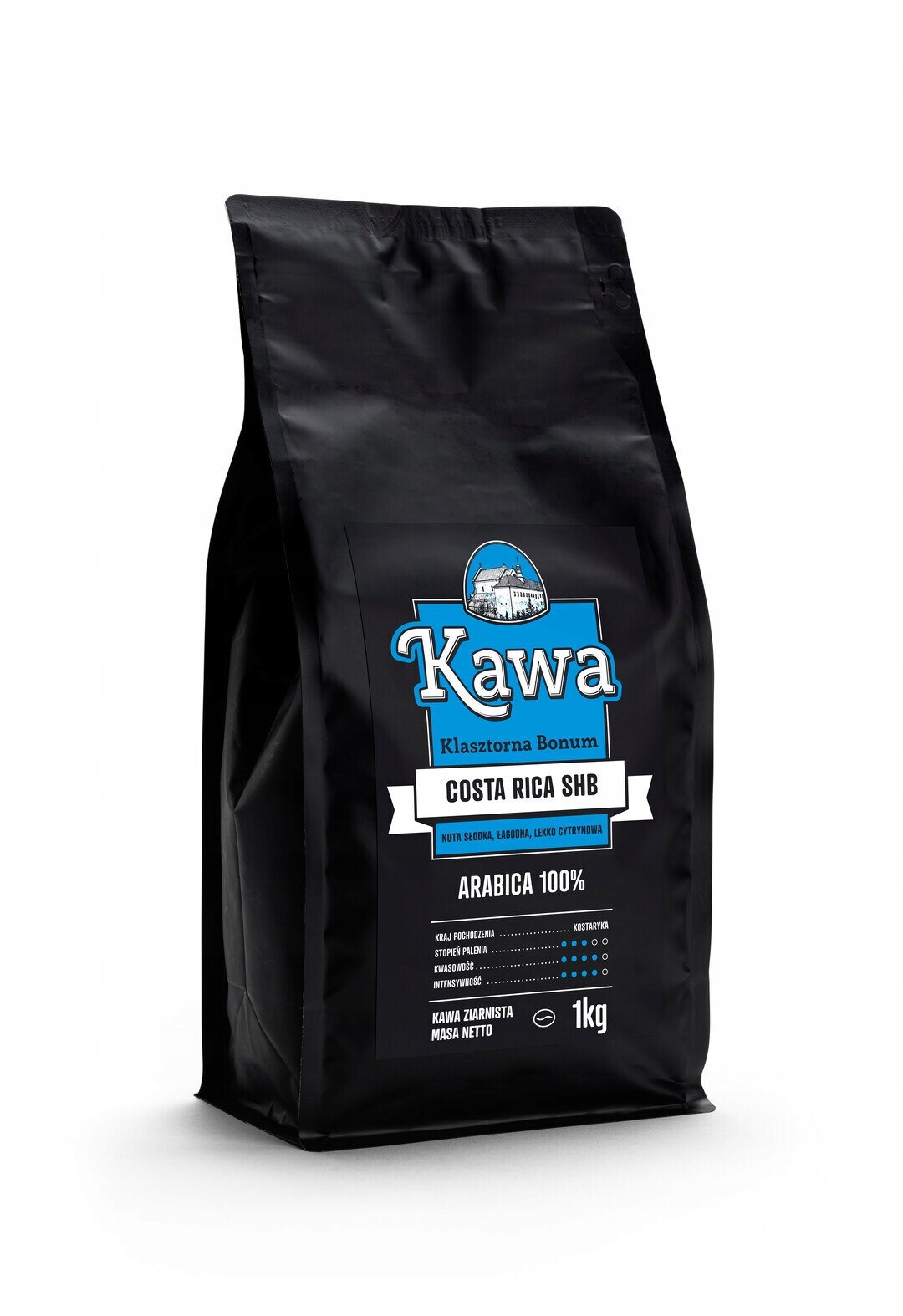 Bonum Costa Rica Shb Kawa ziarnista 1kg