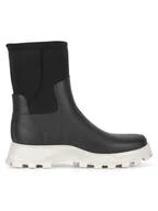 Kalosze damskie - Hunter Kalosze WFS2238NRE-BDI Czarny - miniaturka - grafika 1