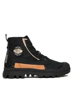 Botki damskie - Palladium Trapery Pampa Underlayer 99183-010-M Czarny - miniaturka - grafika 1