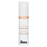 Kremy do twarzy - Dr.Brandt Triple Active Retinol Gentle Overnight Renewal Cream (30ml) - miniaturka - grafika 1