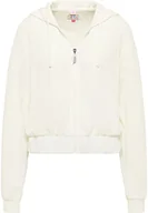 Bluzy damskie - IZIA Damska bluza z kapturem, wełniana biel, L, biały (wollweiss), L - miniaturka - grafika 1