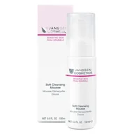 Pianki do mycia twarzy - Janssen Cosmetics Janssen Cosmetics Soft Cleansing Mousse Pianka oczyszczająca 150 ml - miniaturka - grafika 1