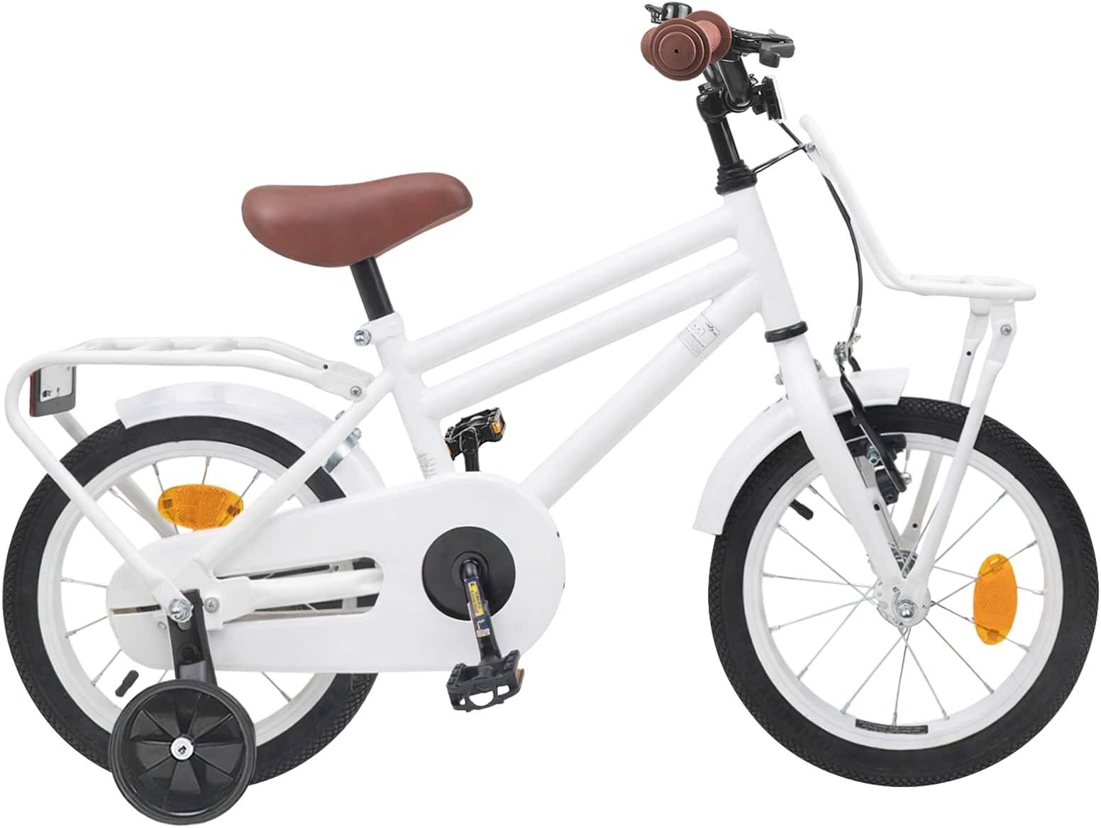vidaXL vidaXL Rower Dziecięcy 16 Cali dla dzieci w wieku 4-6 lat Biały