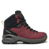 Buty trekkingowe damskie - Trekkingi Grisport 15203N68G Bordowy - miniaturka - grafika 1
