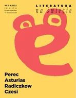 Czasopisma - Literatura na Świecie 7-8/2022 - praca zbiorowa - miniaturka - grafika 1