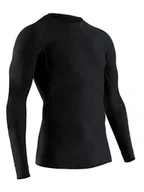 Koszulki sportowe męskie - X-Bionic Zimowa koszulka sportowa w kolorze czarnym - miniaturka - grafika 1