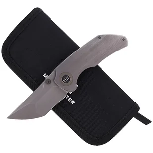 Nóż składany WE Knife Thug Gray Titanium, Gray Hand Rubbed CPM 20CV by Matt Christensen (2103B) - Noże - miniaturka - grafika 4