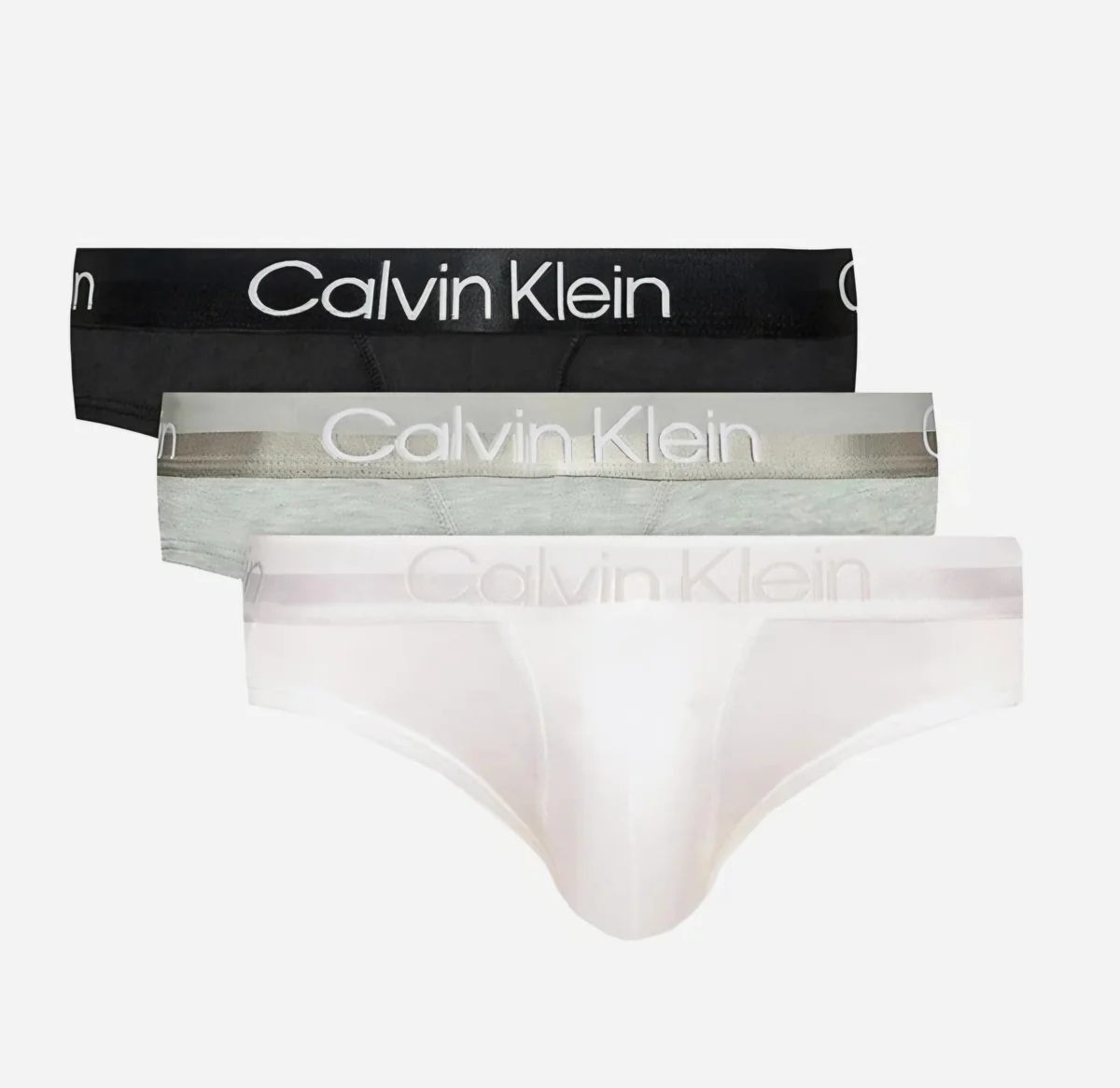CALVIN KLEIN Majtki Slipy Modern Structure 3-Pack Rozmiar S