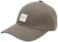 Czapki męskie - s.Oliver Czapka męska, zielony, jeden rozmiar - miniaturka - grafika 1