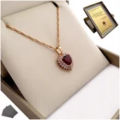 Łańcuszki - Złoty Łańcuszek Singapur + Zawieszka Grawer Gratis / Prezent Na Dzień Babci - miniaturka - grafika 1