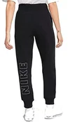 Spodnie damskie - Nike W NSW AIR PANT FLC BB Sport Trousers, damskie spodnie sportowe, kolor czarny (ice silver), XL - miniaturka - grafika 1