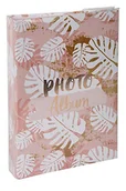 Albumy fotograficzne - Exacompta - Ref 62223E - Kwiatowy album fotograficzny w oprawie - rozmiar 225 x 220 mm, 100 stron z plastikowymi kieszeniami, mieści do 200 zdjęć - jasna okładka holograficzna - miniaturka - grafika 1