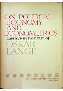 On Political Economy and Econometrics. - Biznes - miniaturka - grafika 1