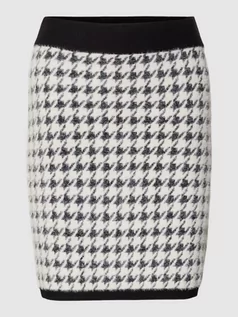 Spódnice - Spódnica mini ze wzorem w pepitkę model ‘VIOLET’ - grafika 1
