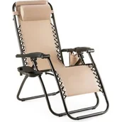 Leżaki ogrodowe - Leżak ogrodowy/plażowy składany Zero Gravity Outtec - miniaturka - grafika 1