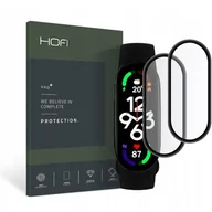 Akcesoria do smartwatchy - Szkło hybrydowe HOFI Hybrid Pro+ do Xiaomi Mi Smart Band 7 Czarny (2 szt.) - miniaturka - grafika 1