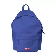 Plecaki szkolne i tornistry - Enri, Plecak szkolny unisex, 2 przegródki, wyściełane plecy i uchwyty, kolor niebieski, Niebieski, 43x29x15, Casual - miniaturka - grafika 1