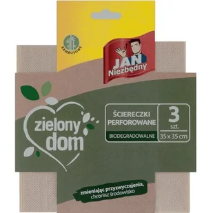Jan Niezbędny Ściereczki bambusowe 3szt. - Ściereczki, gąbki, czyściki - miniaturka - grafika 1