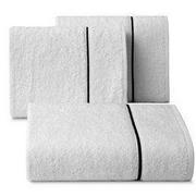 Ręczniki - Euro Firany Ręcznik Kąpielowy Bambo (01) 50 x 90 Biały 1218702 - miniaturka - grafika 1