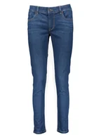 Spodenki damskie - Pepe Jeans Dżinsy - Skinny fit - w kolorze niebieskim - miniaturka - grafika 1
