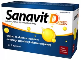 POLSKI INSTYTUT FARMACJI Vitsana D 2000 60 tabletek Długi termin ważności! 3510861 - Witaminy i minerały - miniaturka - grafika 1