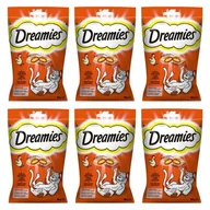 Przysmaki dla kotów - Przysmak dla kota DREAMIES Kurczak 6 x 60 g - miniaturka - grafika 1