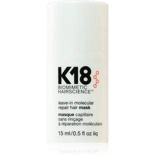 K18 K18 Leave-in Molecular mask 15ml - Maski do włosów - miniaturka - grafika 1